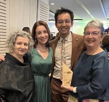 Sandra Turner (@sandraturner49) on Twitter photo Thrilled that #FLASH leadership program was honoured by winning the <a href="/WestSydHealth/">Western Sydney Health</a> Quality Award in the People & Culture category! Amazing work team🥇
Now for the Premier Awards 🤗
#interprofessionaleducation #MedEd <a href="/LiangRhea/">Rhea Liang</a> <a href="/janebolster/">Jane Bolster</a> <a href="/HockeyPeter/">Peter Hockey</a> <a href="/SonCronje/">Sonja Cronjé 🖤💛❤️</a> <a href="/JulieMcCrossin/">Julie McCrossin AM (She/Her)</a> Thrilled that #FLASH leadership program was honoured by winning the <a href="/WestSydHealth/">Western Sydney Health</a> Quality Award in the People & Culture category! Amazing work team🥇
Now for the Premier Awards 🤗
#interprofessionaleducation #MedEd <a href="/LiangRhea/">Rhea Liang</a> <a href="/janebolster/">Jane Bolster</a> <a href="/HockeyPeter/">Peter Hockey</a> <a href="/SonCronje/">Sonja Cronjé 🖤💛❤️</a> <a href="/JulieMcCrossin/">Julie McCrossin AM (She/Her)</a>