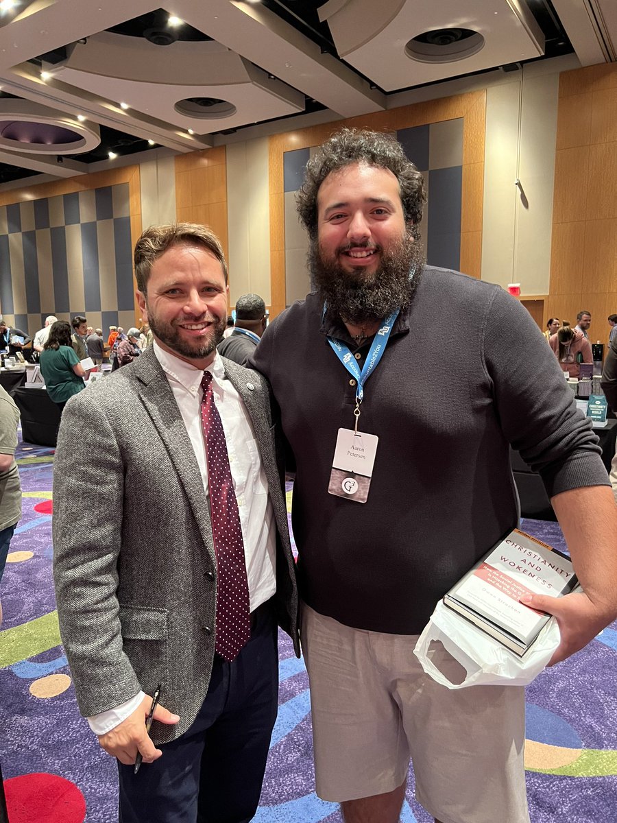 noexpertpod's tweet photo. Had a chance to meet @ostrachan (twice, almost knocked him over on accident the first time). Thanked him for his refreshing words during his session and Q &amp; A! 

#NoExpertPod 🎙️
#G32023 https://t.co/3sytwdBfuZ