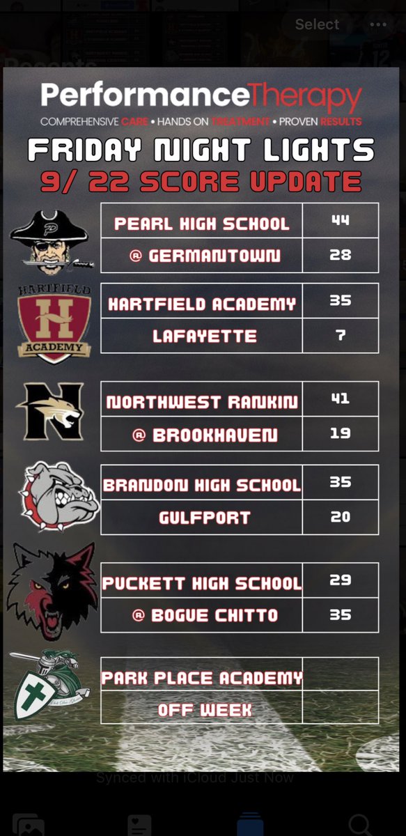 Friday night light updates!
