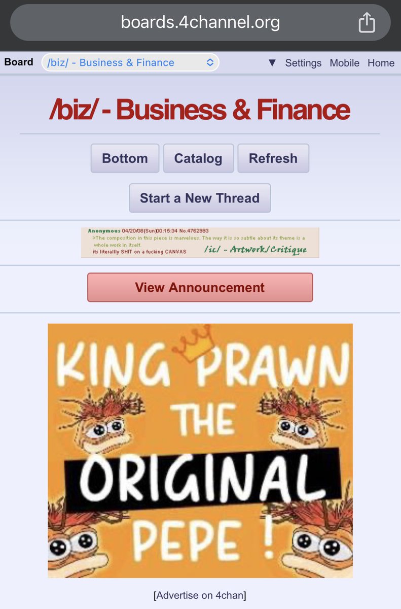 PepePrawnToken's tweet photo. $PEPE The king Prawn is starting to show up everywhere 👀

https://t.co/3WesBM3rTm https://t.co/XU8tC8JgOa