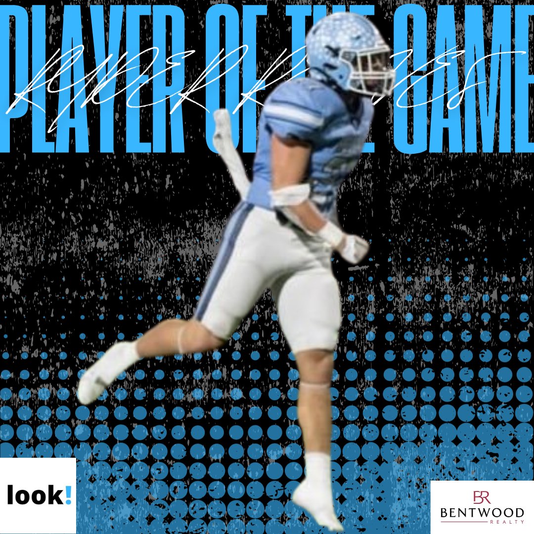 looklivestreams's tweet image. And your Bentwood Realty Player of the Game is ... Ryder Reeves!

Reeves was EVERYWHERE on defense, bringing the juice and racking up 11 tackles against a stout Parish Episcopal offense.

#TXHSFB #OneSpring 🔵