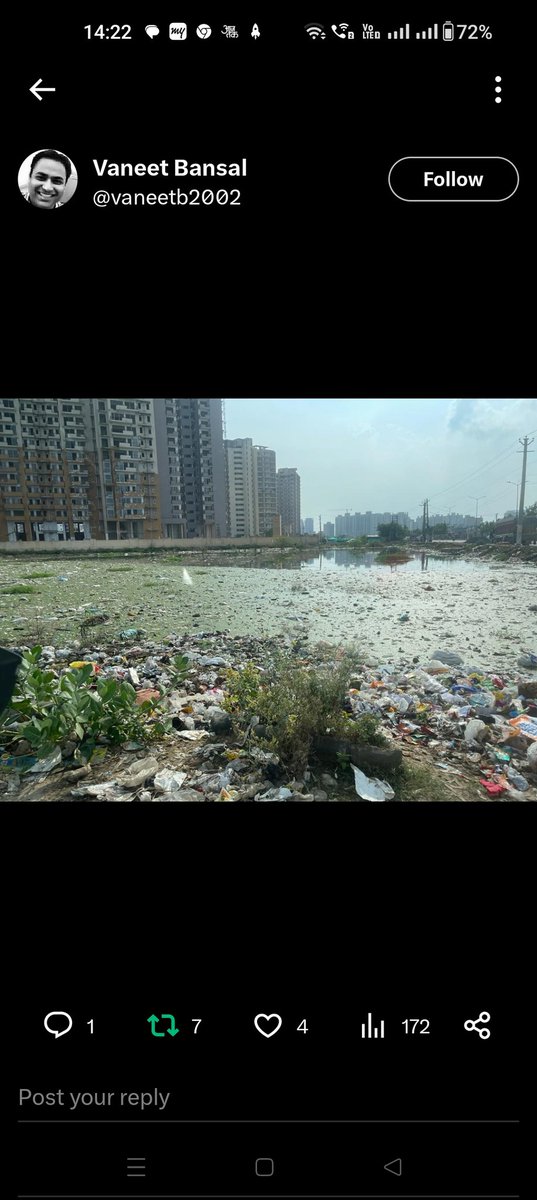 Rajivgrover70's tweet photo. @TheGurugramNews this is the situation of area Sector 37C road Gurugram. many complaints but no solution.  6000+ families suffering in the area. Kindly support and give space in your news for this problem. @News18Haryana
@HTGurgaon @TOIGurgaon @TaksilaHeights
Thanks in Advance🙏 https://t.co/T3f8FlQhwZ