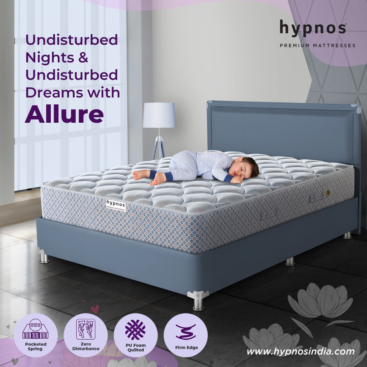 Do the nightly wakeups disturb your peaceful sleep? 
Then Hypnos Allure is here for your rescue!

Grab now: bit.ly/3Rwgq4B 

#hypnos #hypnosindia #hypnosmattress #sleepmattress #foammattress #springmattress #pocketedspring #comfort #pufoam #softmattress