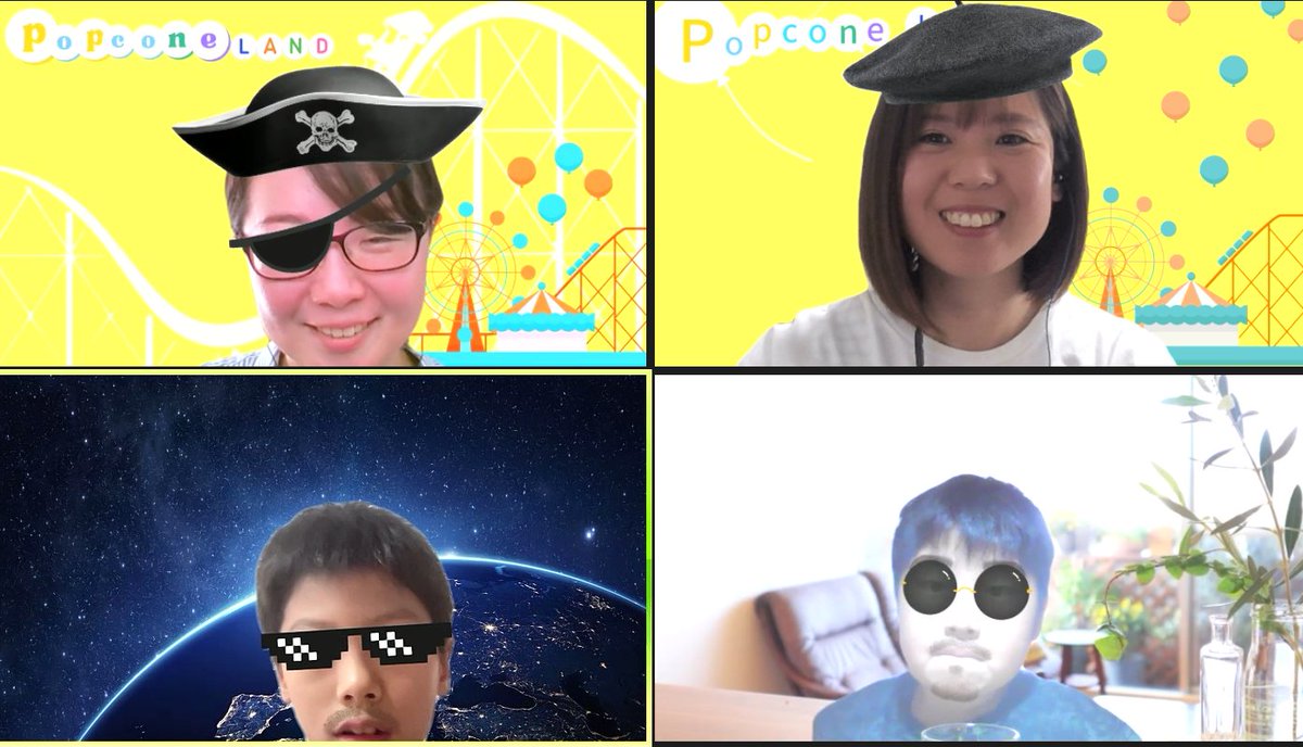 ぽっぷこーんランドStep5
笑顔に始まり、笑顔に終わる✨
・おっさん
・イケおじ
2人の今日のニックネームww
ちびおじーずの誕生✨

そして、わたしにもニックネームつけてもらったら「かぼちゃ」になりました(^^♪

「また来月ね～」って挨拶した後もチャット欄をジャックしてくれる2人。
#JeiGrid