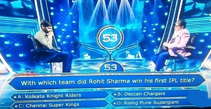 A simple question from KBC  
Answer in comments 
#INDvsAUS #INDvAUS️️️️