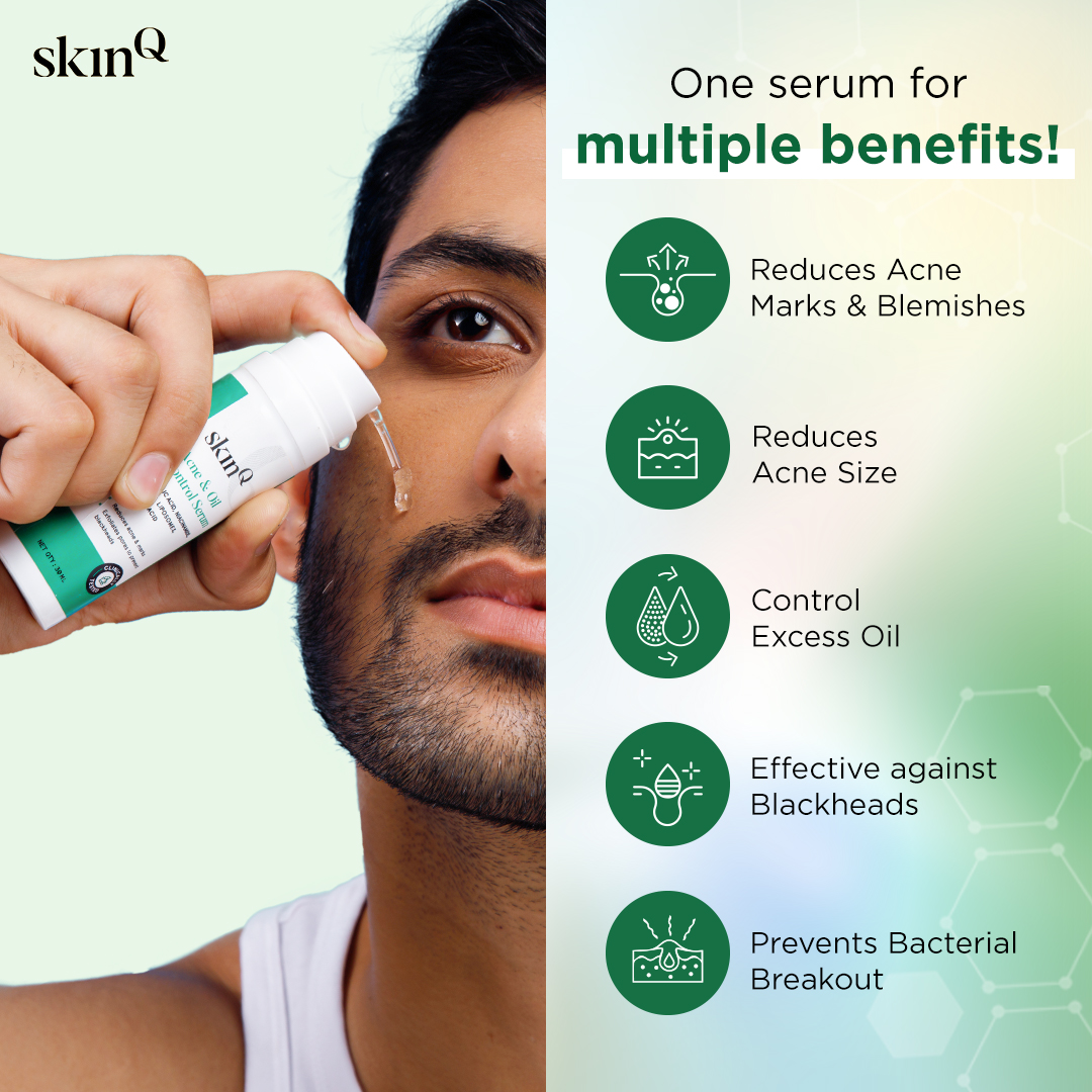 myskinq's tweet photo. ✅ Salicylic Acid
✅ Niacinamide
✅ Azelaic Acid
✅ Retinol Liposomes

With the power of 4 multi-actives that work for multiple skin concerns, the Acne and Oil Control Serum is the perfect solution for Indian skin.

#MySkinQ #oiliness #acne #pimples #indianskin #dermatologist https://t.co/mvllNdpH5u