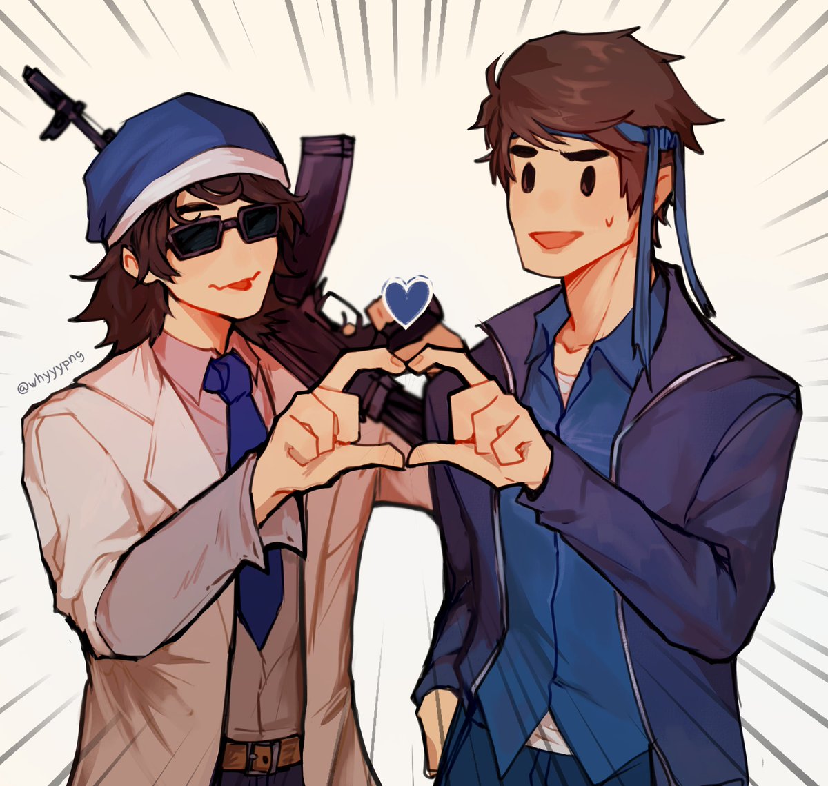 mañana estos dos se besan o se matan el uno al otro 
#OPQ #OPQfanart #roierfanart #quackityfanart