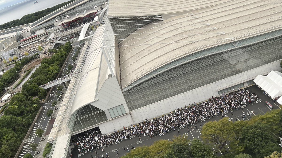 TGSの混雑っぷりがレベチすぎる件