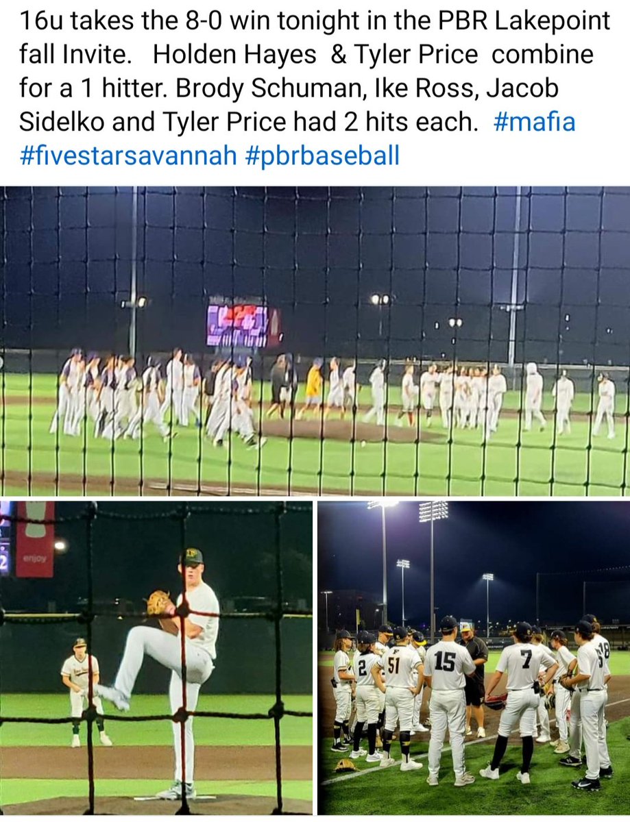 Five Star Baseball ( Savannah Area) (@5star_savannah) on Twitter photo 