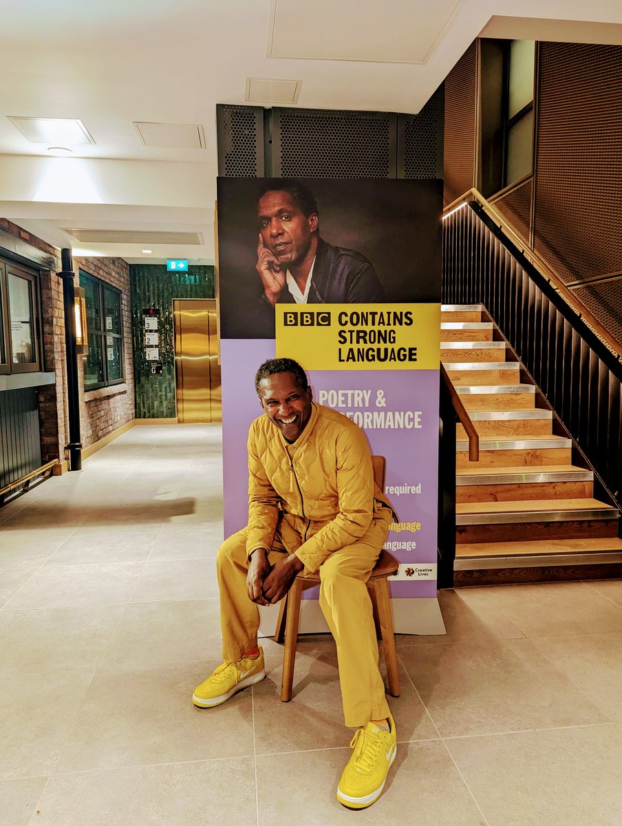 lemnsissay's tweet photo. Tonight at #containsstronglanguage in Leeds. Thank you. https://t.co/QfMVavItb2