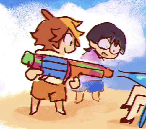 BEACH CHISCARA!!!!!!! 