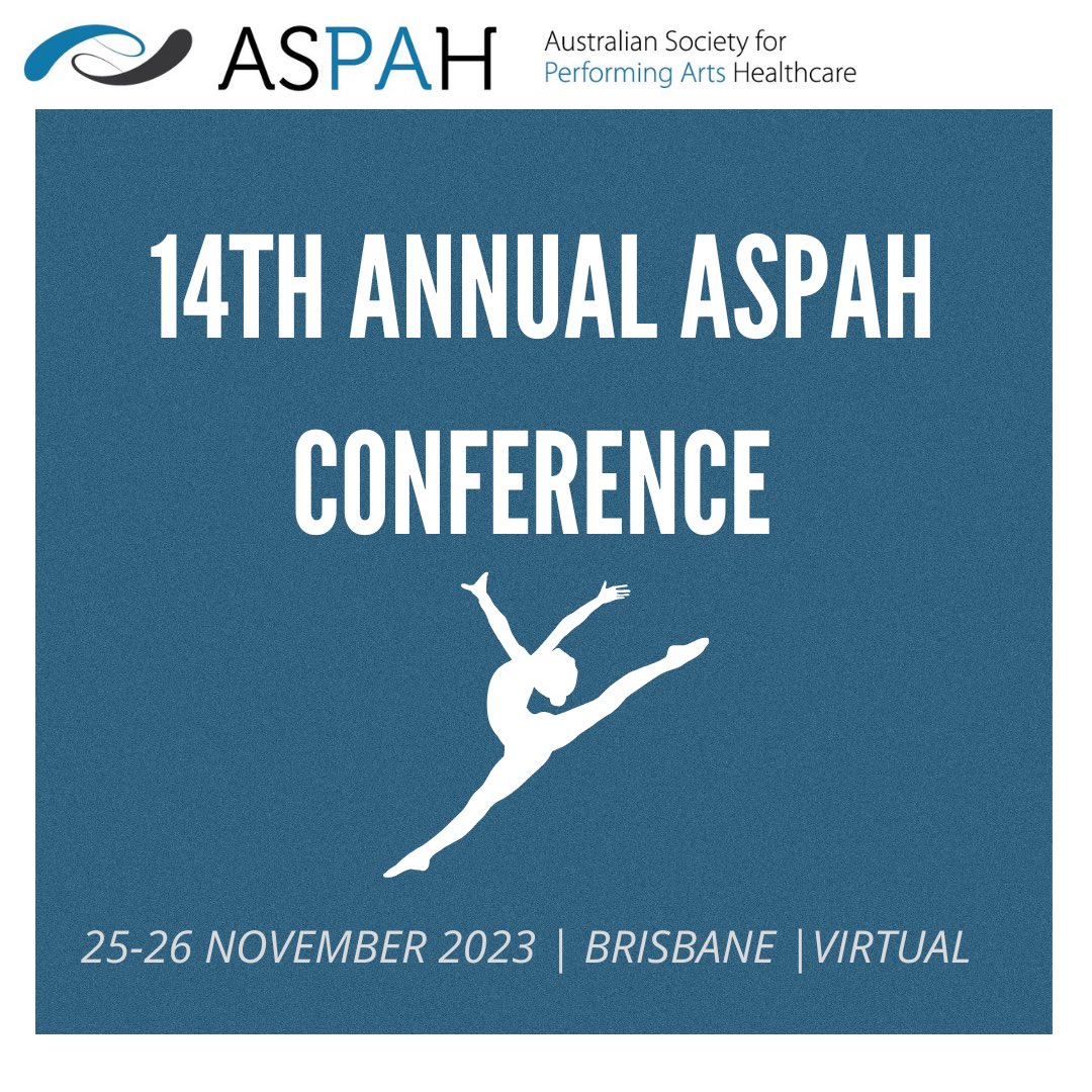 Dance socks, early specialisation, toe spacers and dance education… all to be explored at ASPAH’S 14th Annual Conference! Register today!