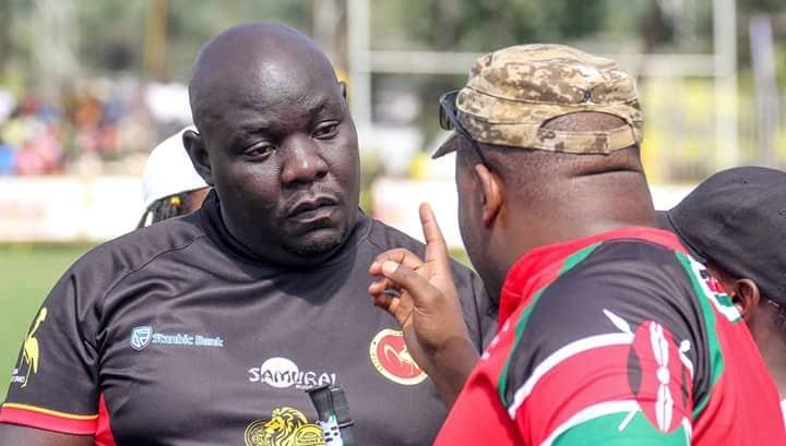 Scenes after Kenya Legends beat Uganda Legends at RFUEA Today. #LegendsbyNondies #vets #nondiesrugby #SportPesaLegendsCup #KeUGLegends