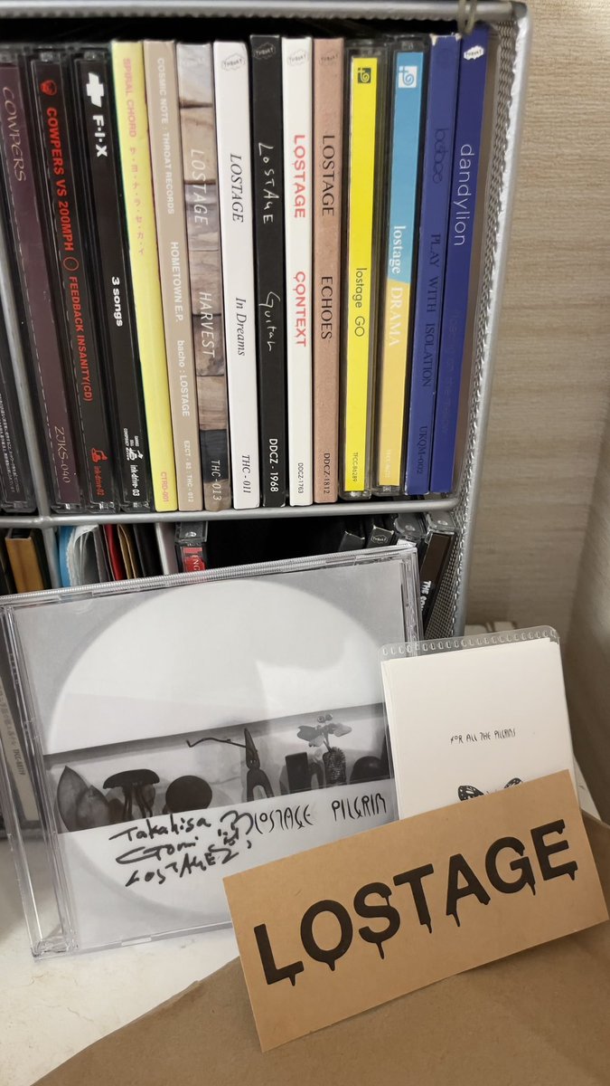 seito_0701's tweet photo. LOSTAGEとcowpers関連は出来るかぎり集めてる
なんとかコンプリートしたいな

#lostage
#dandylion
#cowpers 
#spiralchord
#f.i.x https://t.co/T6m6FXP7CE