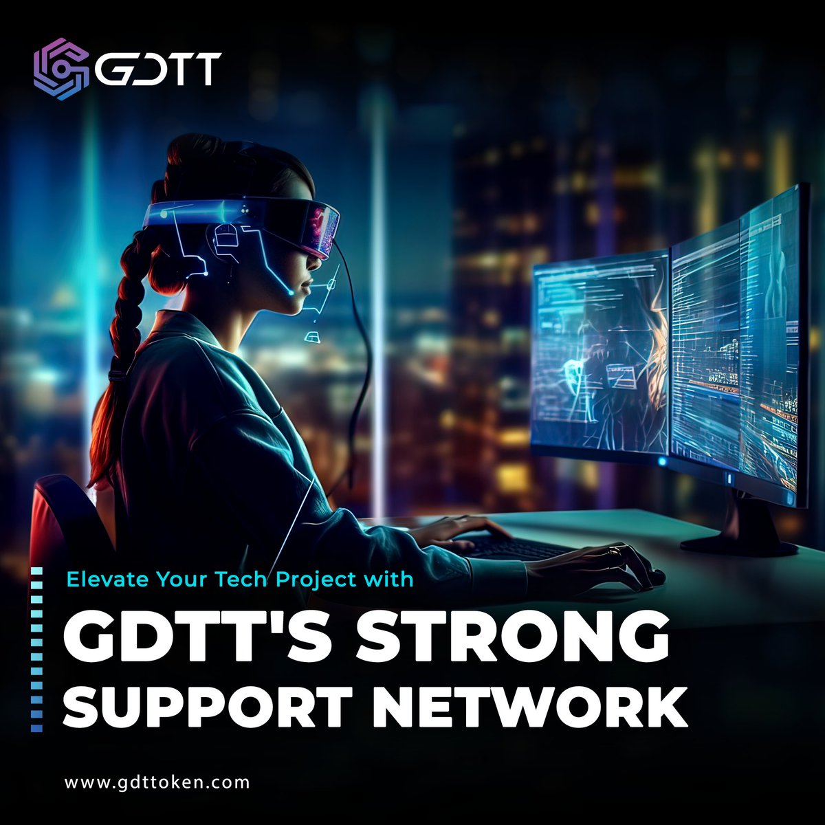 Gdttteam's tweet photo. "Unlock New Opportunities in the Tech Industry with GDTT."
For More Info : 
https://t.co/LvNwYtLxwI 
#GlobalNetworking #TechCommunity #TechInnovation #BlockchainRevolution #GDTTHub #TechRevolution #TechStartups #BlockchainTechnology #DigitalAssets https://t.co/gLwlaMVxyj
