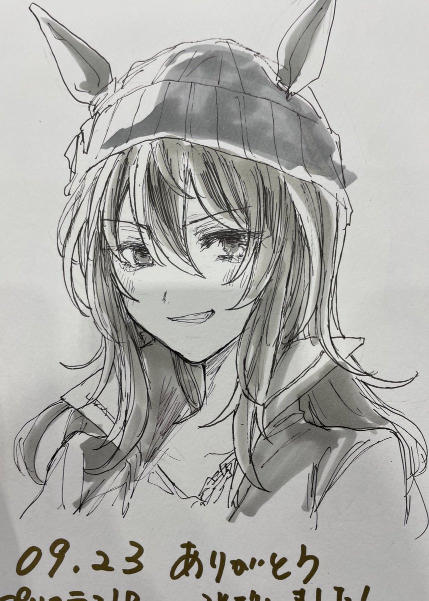 スケブ描き終わりました!なんだか今日はバラエティに富んでいて面白かったです! 