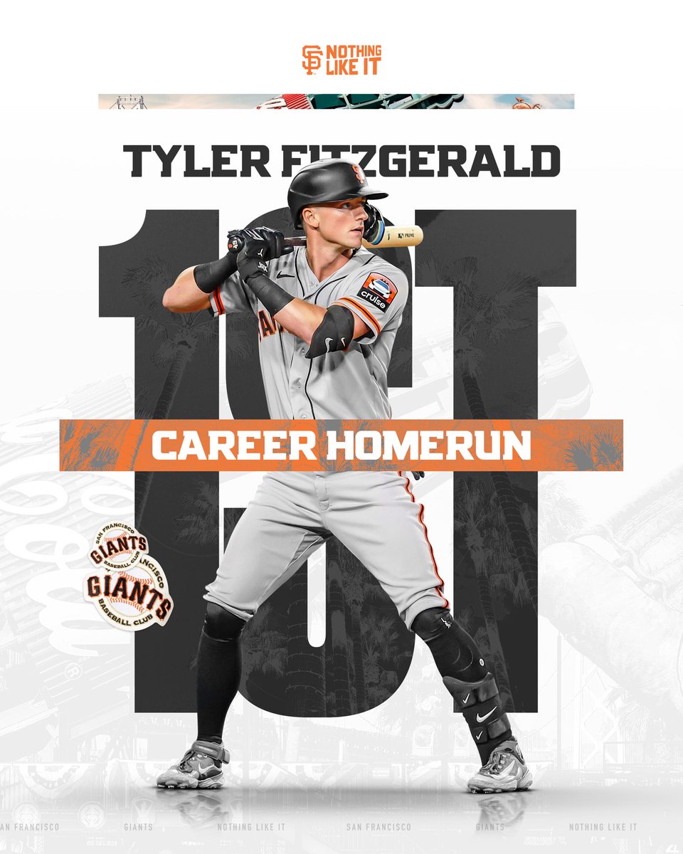 SFGiants's tweet image. Another first for Fitz 🤩