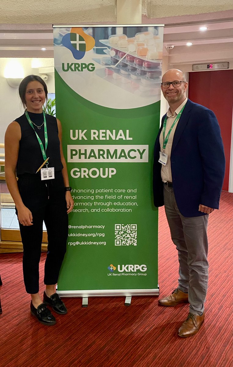 Representing LUHFT Renal Pharmacy team at conference #UKRPG2023 
@LivHospitals <a href="/RenalPharmacy/">UK Renal Pharmacy Group</a>