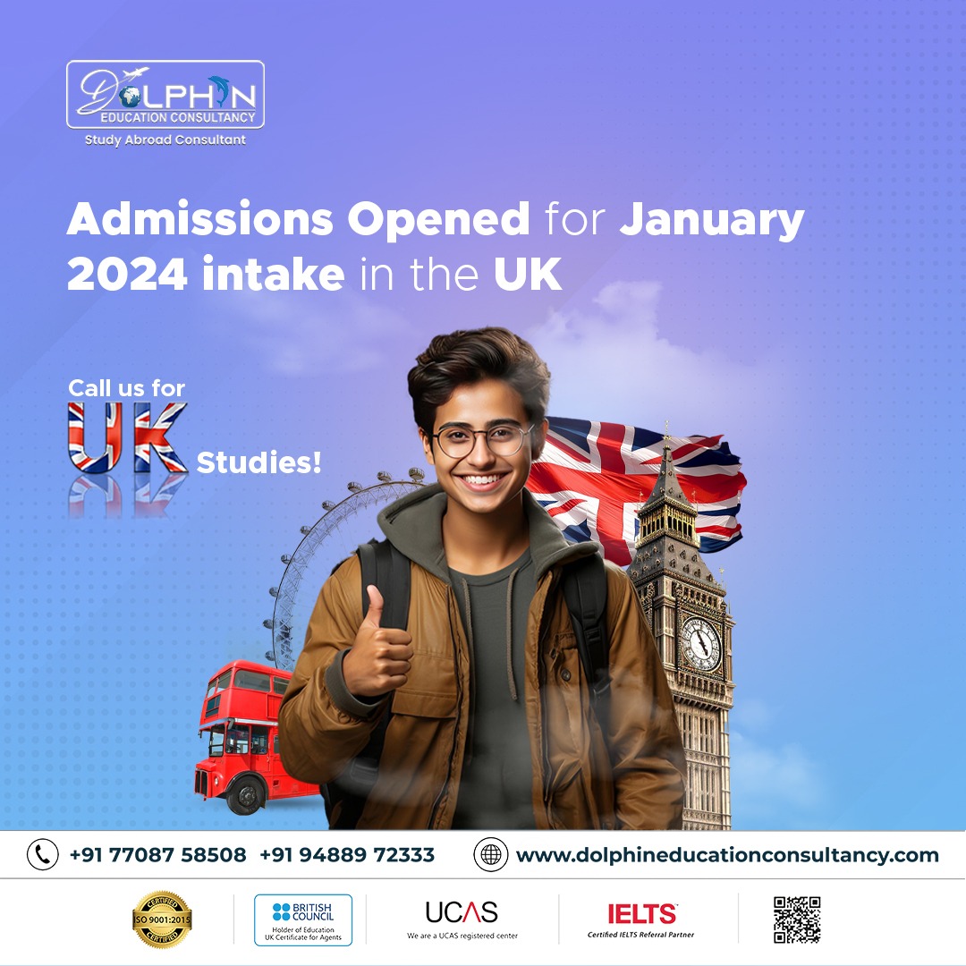 Dolphineduconuk's tweet photo. Begin the year with purpose.  Admissions🎓 Opened for January 2024 intake in the UK! Contact us 🐬

#AbroadConsultants #StudyAbroadUK #UKUniversities #StudyinBritain #InternationalStudentsUK #IELTSCourse #IELTSClass #IELTSPrep #adminissionopen https://t.co/22YGxBpJiR