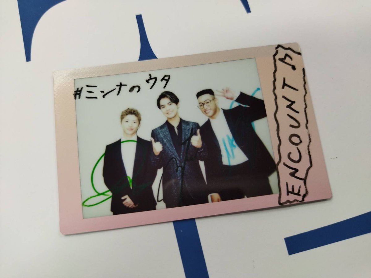 片寄涼太　サイン入りチェキ プレゼント企画🎁】 デビュー10周年🎉 #GENERATIONS の #佐野玲於 さん