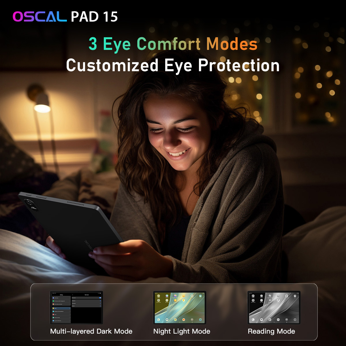 Customize your dim-light viewing experiences on #OSCAL #Pad15 for better eye comfort!
Explore more: s.click.aliexpress.com/e/_ooHdYAP