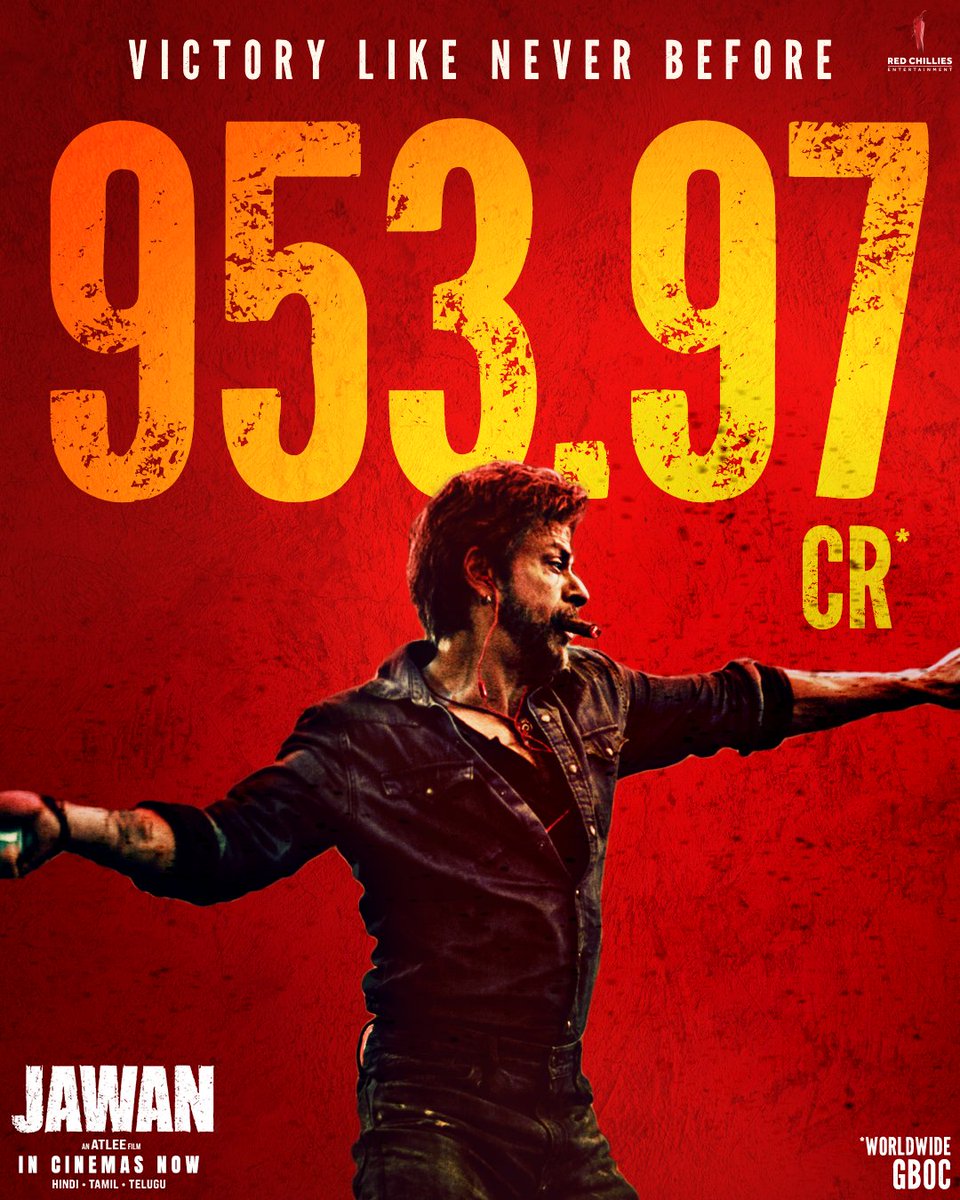 RedChilliesEnt's tweet photo. Let the celebrations continue 'cuz there's no stopping JAWAN! 🔥

Book your tickets now!
https://t.co/B5xelUahHO

Watch #Jawan in cinemas - in Hindi, Tamil &amp; Telugu. https://t.co/VTvesOaIAa