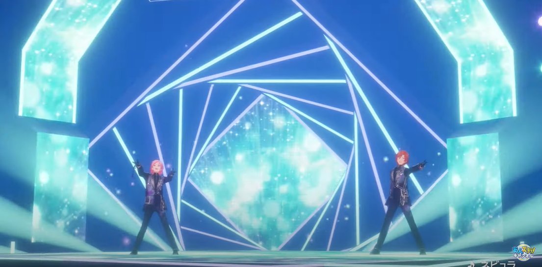 CAN ANYONE HEAR ME THE BACKGROUND AND STAGELIGHTING IS SO PRETTY. GOD. The fact that they actually used both brown and green to act as madara's image colors when they usually stick to green. The emphasis on their eye colors as representative image colors this MV. the TEAL NEBULA