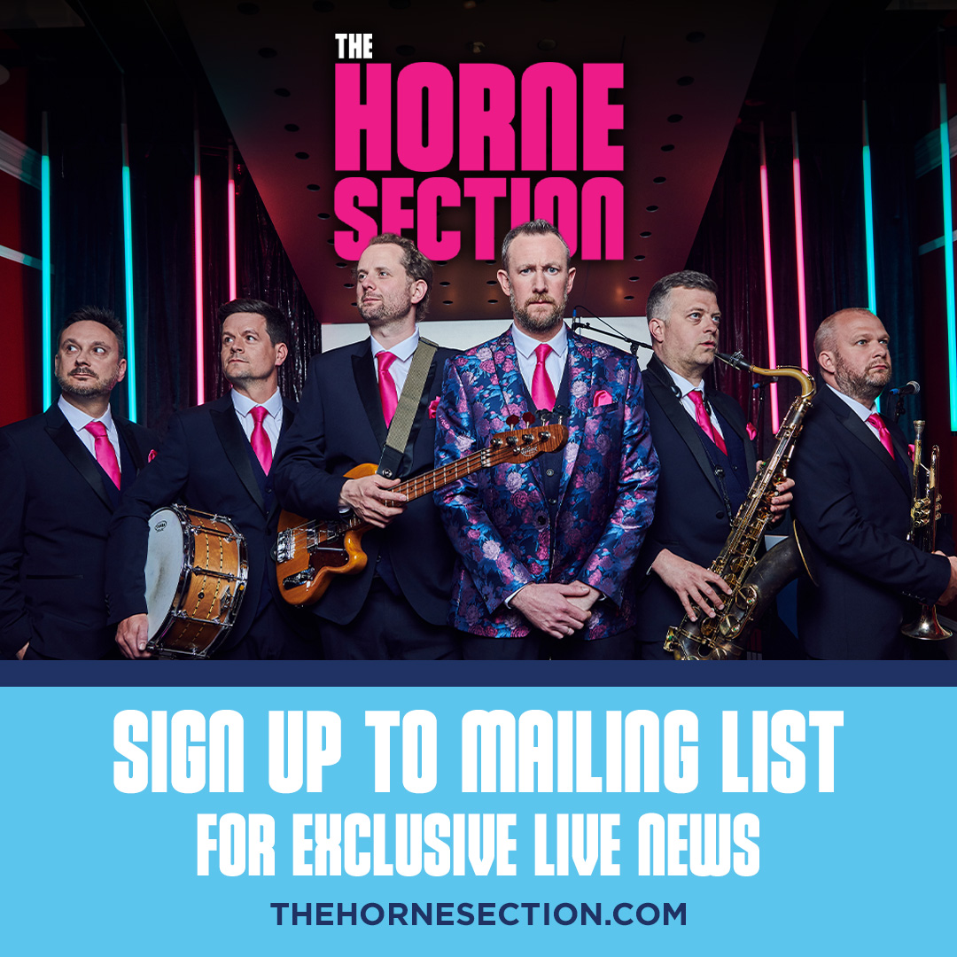 hornesection's tweet photo. Do you like exciting news?

Do you like getting emails?

Well, sign up to The Horne Section mailing list and you'll receive both! https://t.co/vkk9mEVrf7 https://t.co/DHAeCgWSCD