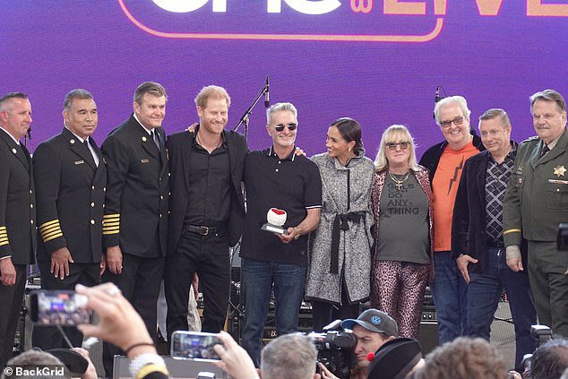 Harry & Meghan in Santa Barbara at the One805Live festival that supports and celebrates SB’s first responders