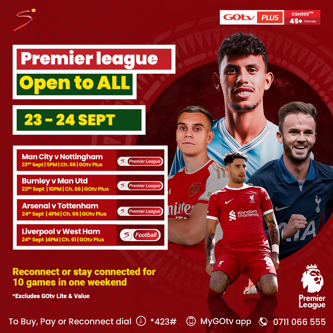 _abelkirwa's tweet image. Football, friends, and a weekend of excitement – that's what #GotvOpenWeekend is all about. Get your subscription now and be part of the action