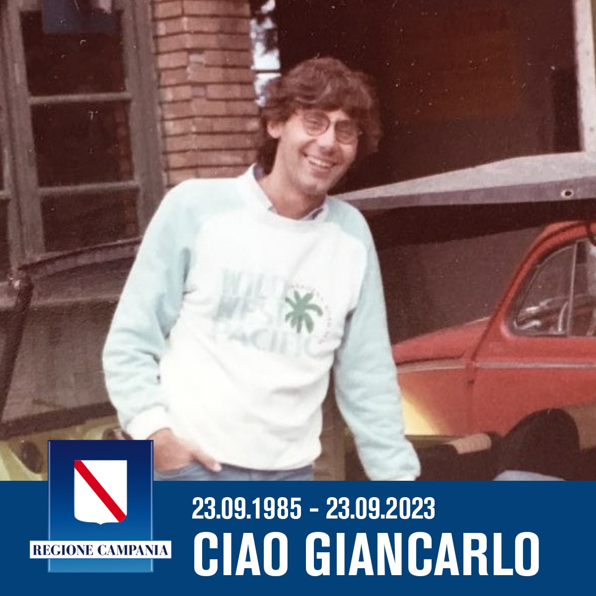 38 anni fa veniva assassinato per mano della camorra, il giornalista Giancarlo Siani. Lo ricordiamo oggi per il coraggio della verità che metteva nei suoi articoli e nelle sue inchieste . La sua storia è un esempio per tanti giovani che si mobilitano contro la camorra