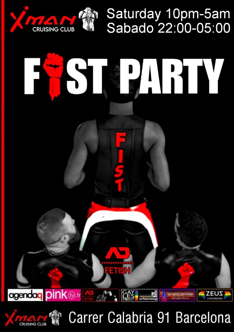 Who is in Barcelona/BCN tonight and going to the Fist Party at XMan Club?
👊💦🐷😈