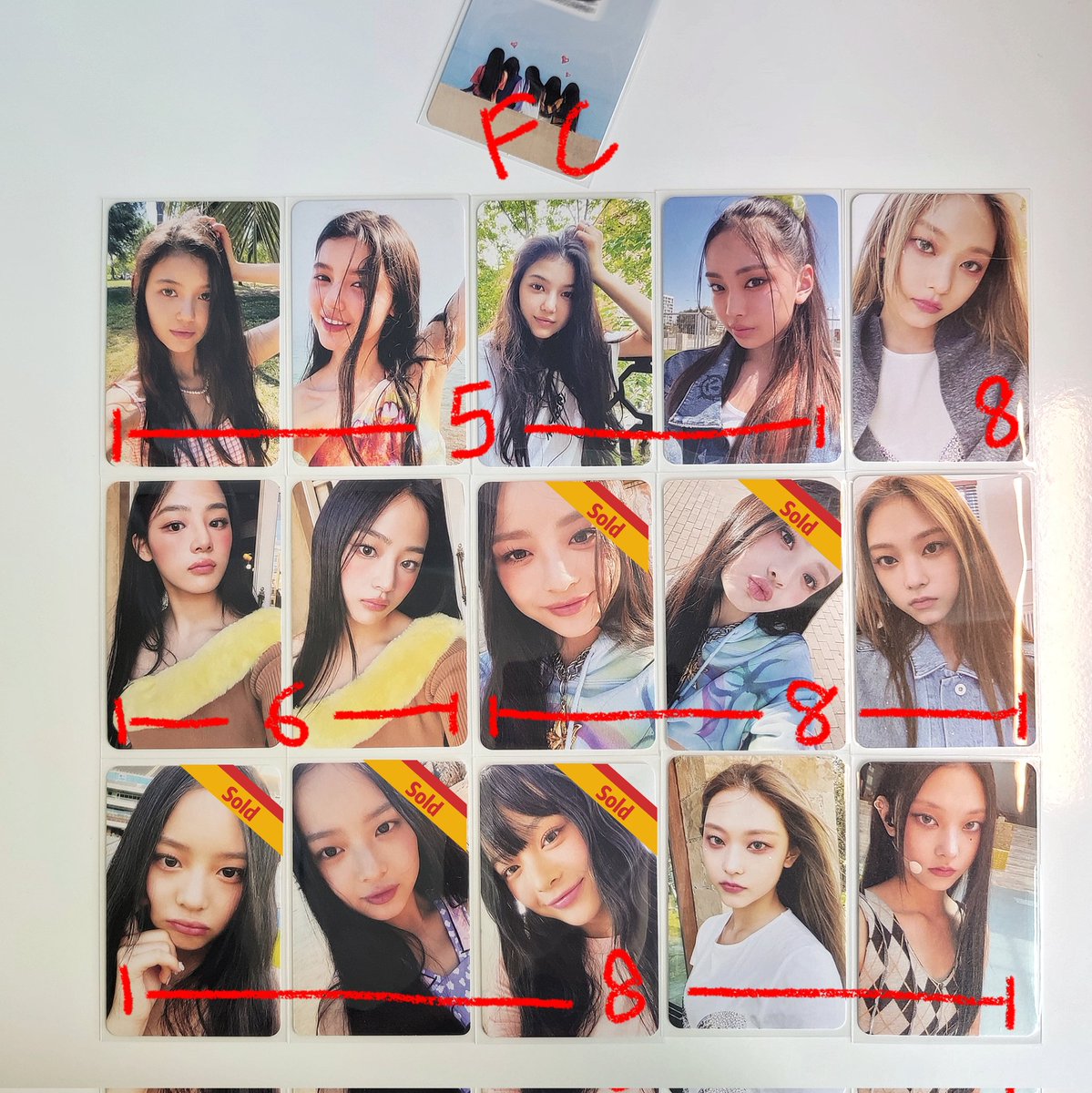 WTT/WTS Newjeans Pc

👉🏻 On hand (weverse A B C)
👉🏻 Buy more get FC❗FREE QR❗
👉🏻 Price Exc local postage
👉🏻 Safe packaging

Tags:
#pasarnewjeans #NewJeans #MINJI #Hanni #Haerin #DANIELLE #Hyein 
<a href="/PasarNewJeans/">Pasar NewJeans 📌 READ PINNED 📌</a>