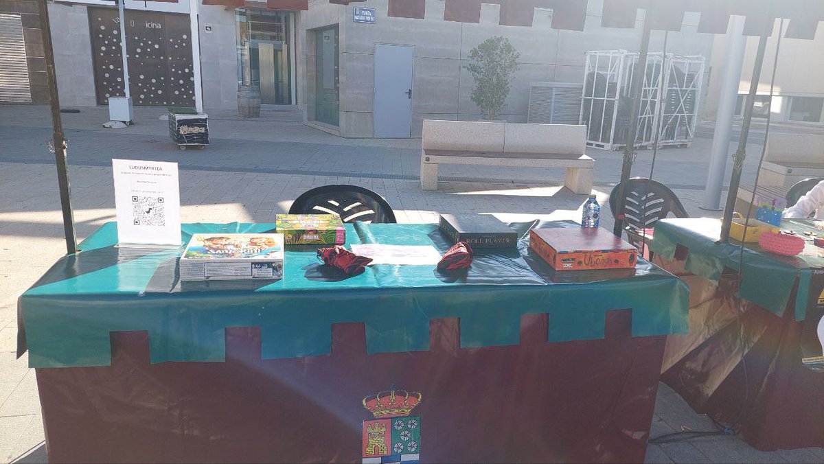 Todo listo para la Feria de asociaciones en la plaza del MUDEM. <a href="/juventudmolina/">Concejalia de Juventud de Molina de Segura</a> <a href="/AytMolinaSegura/">Ayuntamiento de Molina Segura</a> <a href="/LudusMyrtea/">Ludus Myrtea</a>

#Participadonia #PARTICIPADONIA2023