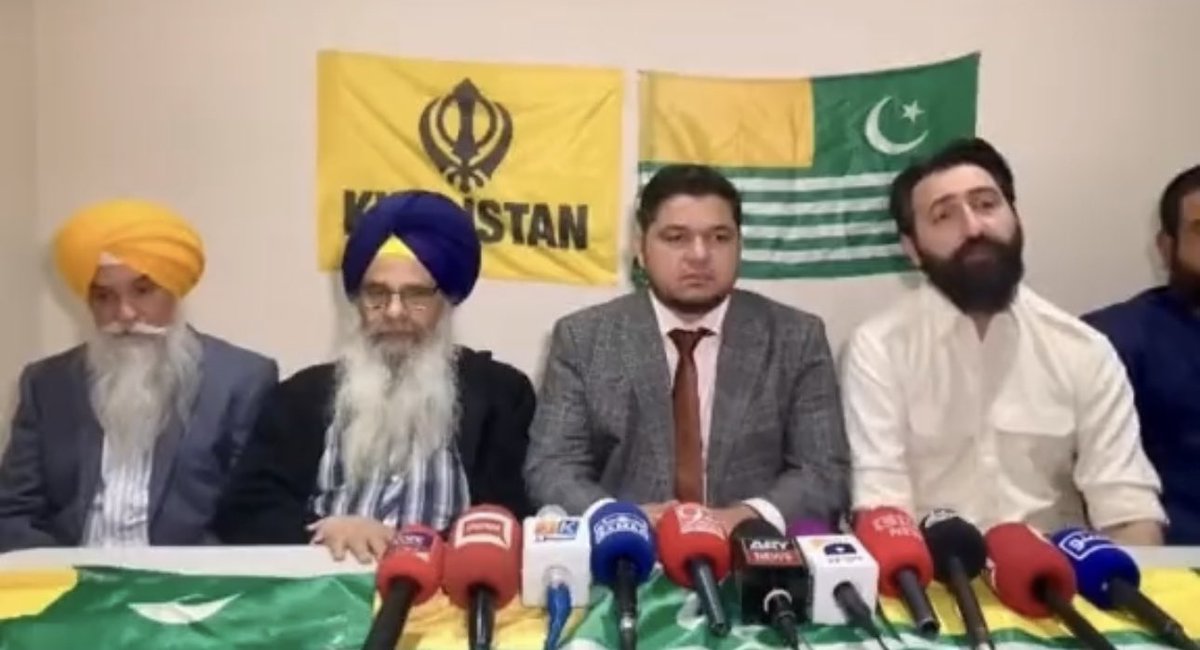 #Pakistan ISI is keen in milking the #IndiaCanadaRow situation dry — by activating the K2 alliance (Khalistan-Kashmir) in UK. 

All the anti-India forces abroad and inside are aligning ahead of 2024 elections. 

This Infowar is not only meant to disturb the upcoming elections and…