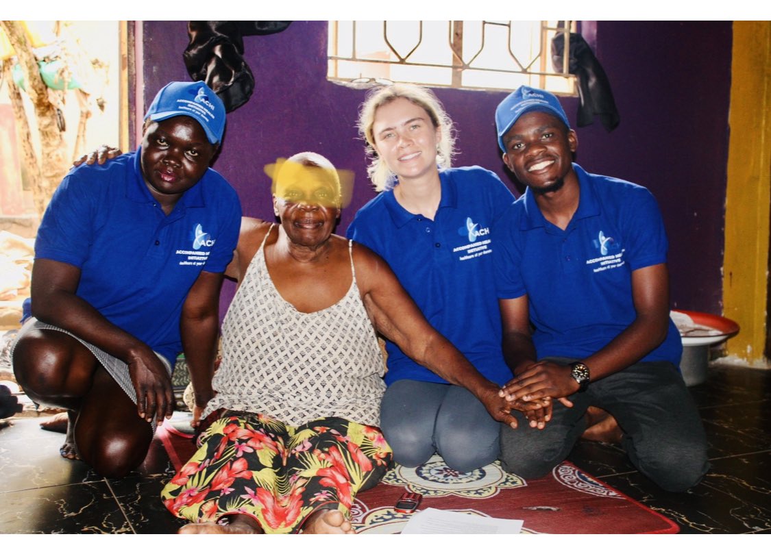 DrDNamara's tweet photo. Nothing warms my heart like the @ACHInitiative team! -Having taken care of us all and now are too frail to seek healthcare on their own, Home-based care best suits the needs of elderly! 
# health equity # healthy aging
@Kassaga4UG @UsaamaSsewa @SDG3_health @WHO @UCBerkeleySPH https://t.co/VixelEMmRR
