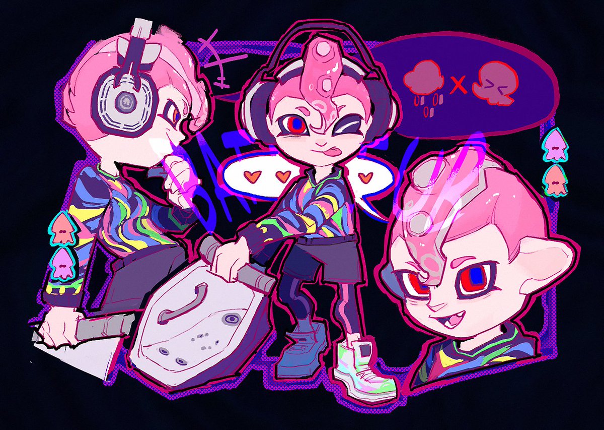 0bluebone's tweet photo. 邪恶浴缸使😈😈 #splatoon https://t.co/Afmi1UTNvq