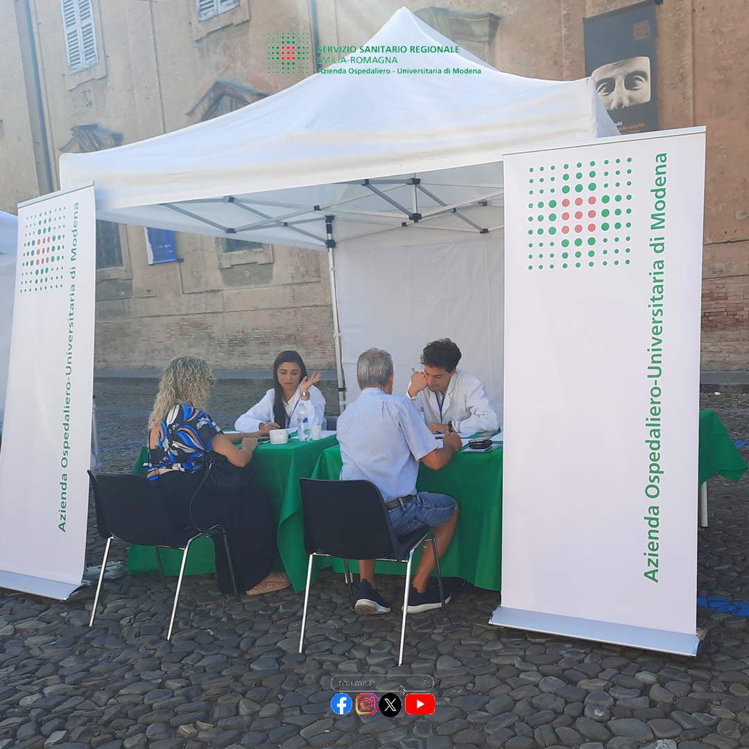 PoliclinicoMO's tweet photo. Anche l'assessore regionale @raffaeledonini è venuto a trovarci per "Tieni in forma il tuo cuore"  
Ti aspettiamo fino alle 17 di oggi per uno screening gratuito
Info sul nostro sito https://t.co/kf1mc3yiWW

@RegioneER @UNIMORE_univ @Ausl_modena @cittadimodena #modena #cuore https://t.co/PYLH39I4zg