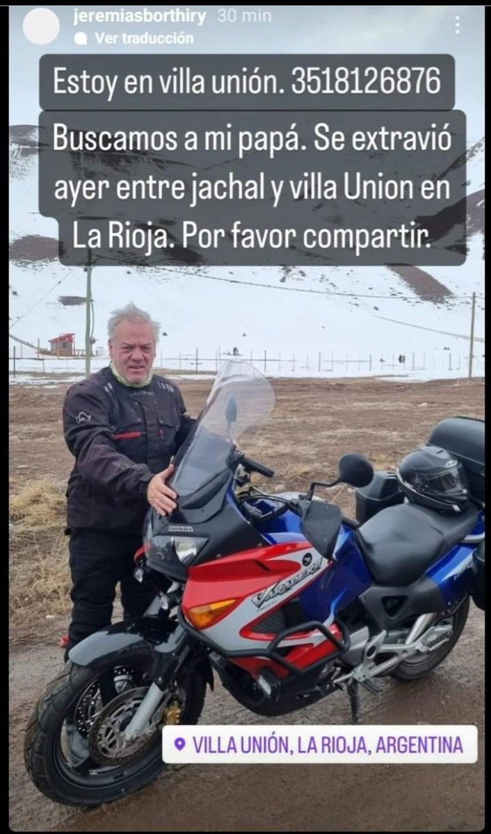 yoamolapampa's tweet photo. 🚨Se busca el paradero sobre: #𝐌𝐀𝐑𝐓𝐈́𝐍𝐁𝐎𝐑𝐓𝐇𝐈𝐑𝐘
Familiares y allegados del delegado comunal de #CasadePiedra, Martín Borthiry, solicitan ayuda para dar con su paradero. Se encontraba en el norte del país, viajando en motocicleta.
#lapampa #yoamolapampa https://t.co/7MehYaEprv