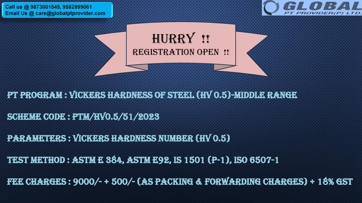 pt_limited's tweet photo. #proficiencytesting #textileitems #parameters #colorfastnesstodrycleaning #colorfastnesstolight #colorfastnesstorubbing #colorfastnesstowashing #colorfastnesstowater #ptprograms #vickershardnessofsteel #middlerange #registrationisopen #hurryup https://t.co/R2puZ2oC7B
