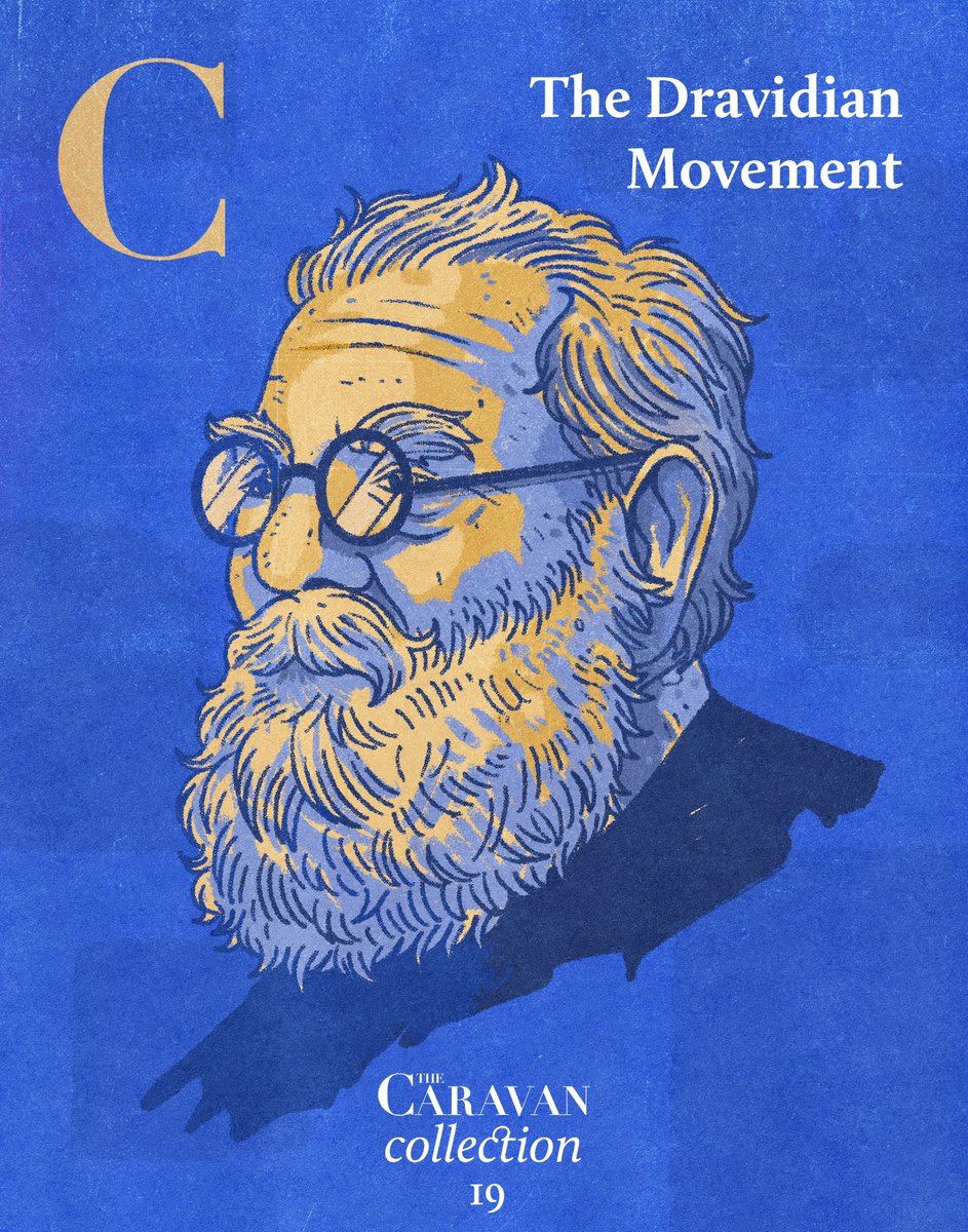 thecaravanindia's tweet photo. Days before Periyar’s birth anniversary this year, a DMK leader’s remarks on Sanatan Dharma sparked a political row. The DMK traces its ideological roots to the Dravidian movement.
🧵Our latest #CaravanCollection with pieces on the DMK and the movement: https://t.co/ixjLx0tqZt https://t.co/jfTcJWDzlk