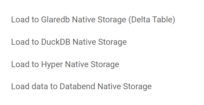 mim_djo's tweet image. I am unreasonably excited about #Glaredb storage decision #deltatable, I would had the same reaction if it was iceberg too or hudi or any freaking standard. life is too short to build your own storage format.