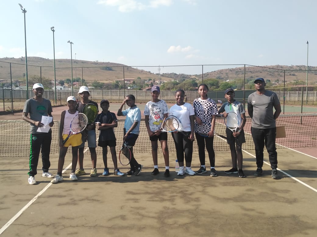 Sizweimpilo0720's tweet photo. Cornerstone School Academy v/s @impiloSportsNPC with table tennis and tennis at HM Pitje stadium. Thank you both academis it was an educational sporting Day.
@TennisSA @tsianesizwe1 @Morakane_ @MSFCfanVlog @grant_kekana @tabletennis https://t.co/mXaAAwthFG
