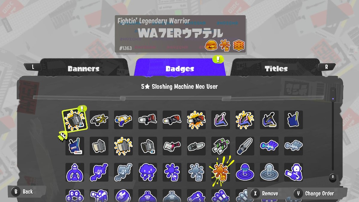 WA7ER_Spl's tweet photo. machine strong #Splatoon3 #NintendoSwitch https://t.co/cG1KjD70Ox
