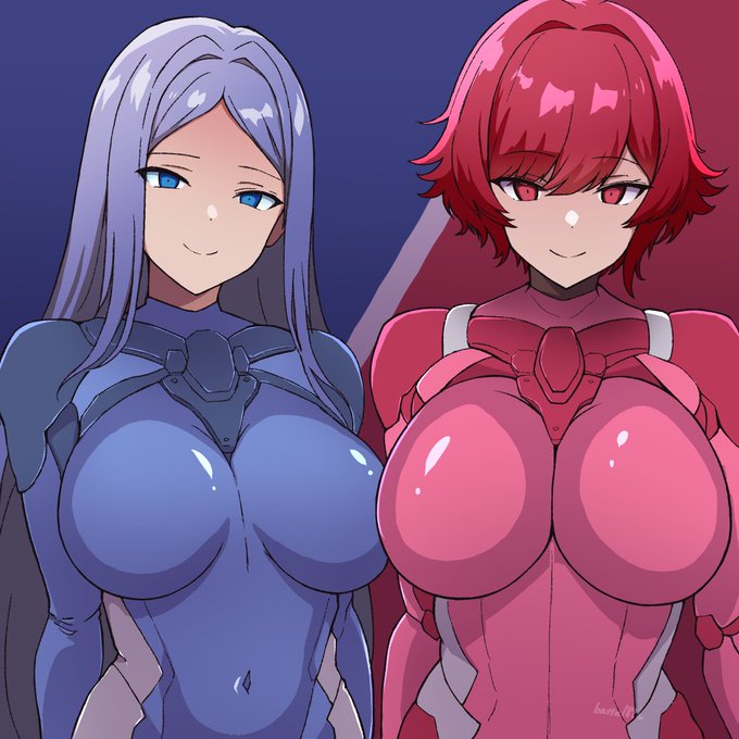 しばらくの間見かけなかった青赤ちゃん 