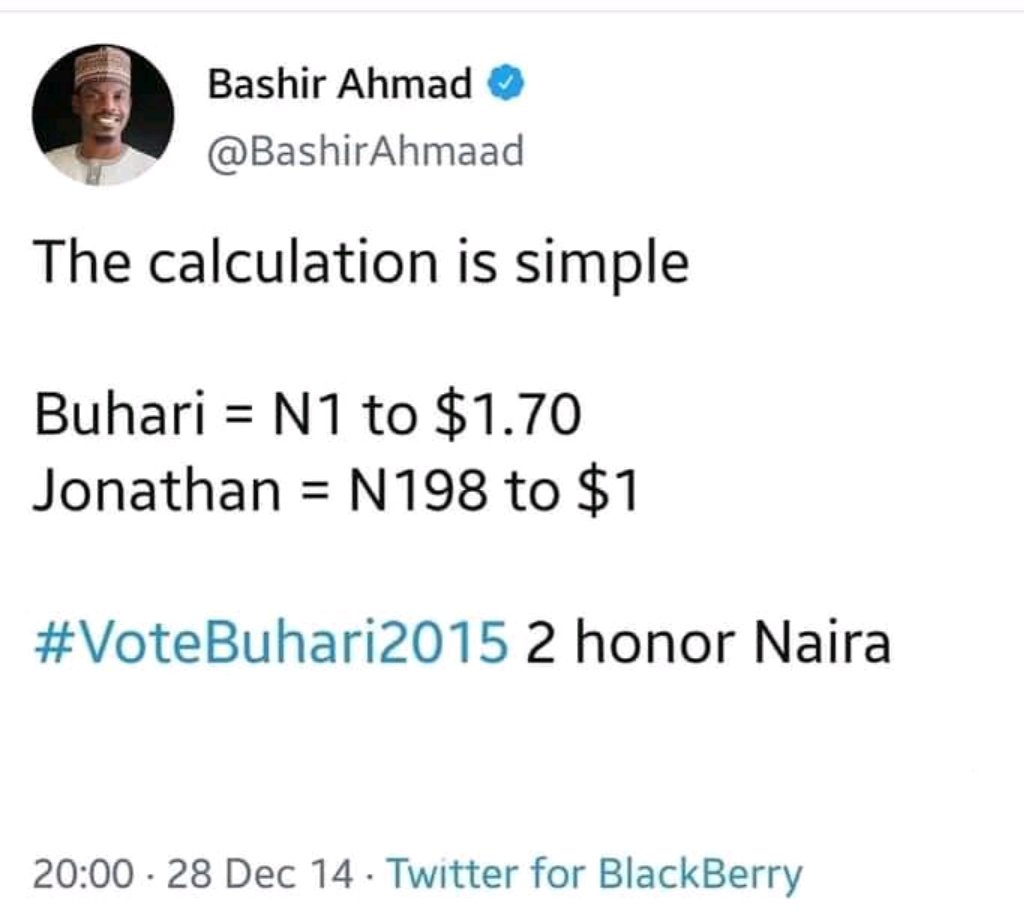 UcheDec_'s tweet photo. The APC Damage is simple

Buhari = I Dollar to N750

Tinubu = 1 Dollar to N1000

#LateLate Chicago University #LateLateShow Subsidy 610 #Autospy Kano #Justice4Mohbad https://t.co/dCg7qrjtwH
