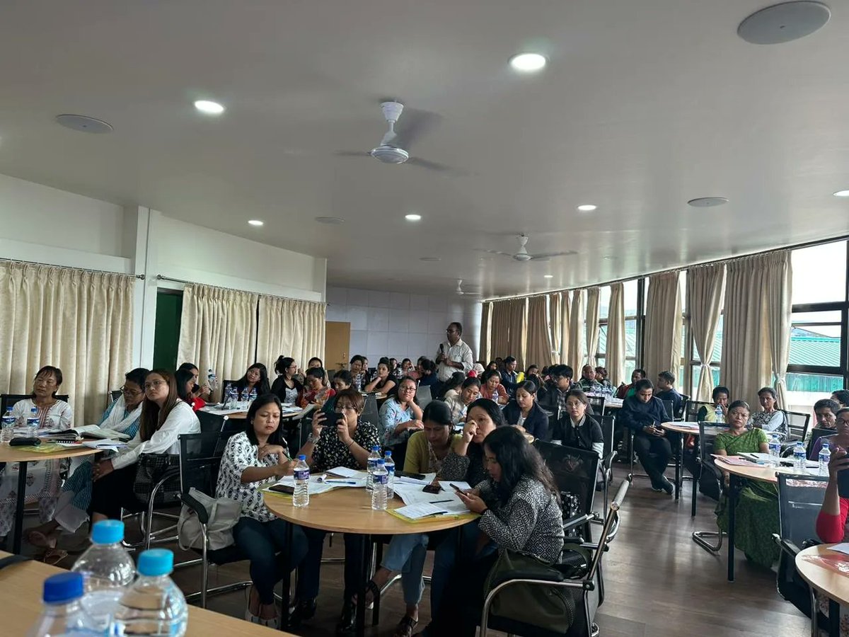 meghalayahealth's tweet photo. 2 Days training for CCH on EVIN &amp; cold chain conducted on 21 &amp; 22 September 2023 at the office of the District Medical &amp; Health Officer #EastKhasiHills.

#ColdChainManagement #HealthMatters #Vaccines #ImmunizationMatters #HealthFirst #HealthFirAll #TrainingForHealth https://t.co/DNotI9z4he