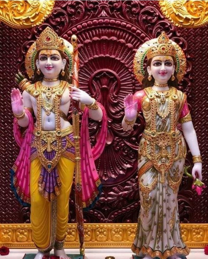 रघुपति राघव राजा राम पतित पावन सीताराम🌹
ईश्वर तुलसी शालीग्राम सत्य सनातन धर्म महान🌹🌹

      🌹‼️ जय श्रीराम ‼️🌹