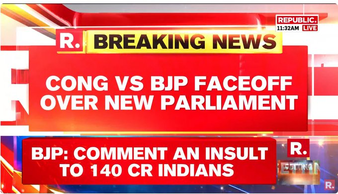 Congress vs. BJP faceoff over new Parliament. 'Will abandon this new Parliament if win 2024 election,' says Congress; BJP hits back. 

#Congress #BJP #NewParliamentHouse #NewParliamentBuilding #NewParliament  

WATCH #LIVE only here-youtu.be/_YRVWwODxtg