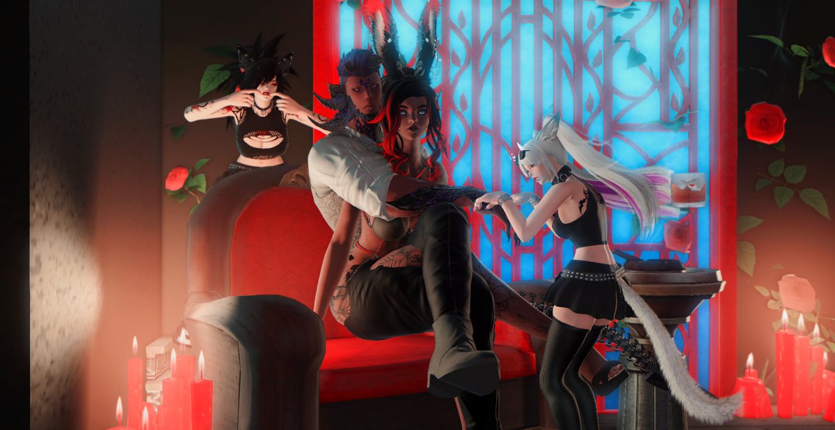 Rath_XIV's tweet photo. Just trying to take a picture and Murder and Sazzy decided to photobomb us! >.<

Pic by Leggo.

#FFXIVONLINE #FFXIVSCREENSHOT #GPOSE #FFXIVCOUPLE #AURAMAFIA #XAELAAURA #FEMALEVIERA https://t.co/OqbbBNQRWT
